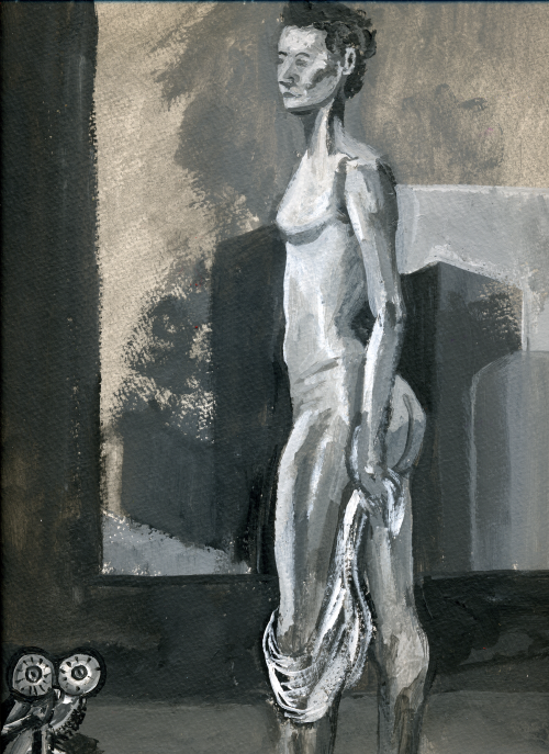 monochrome nude